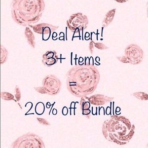 🛍20% off all bundles of 3 Items or More!!!!!🛍